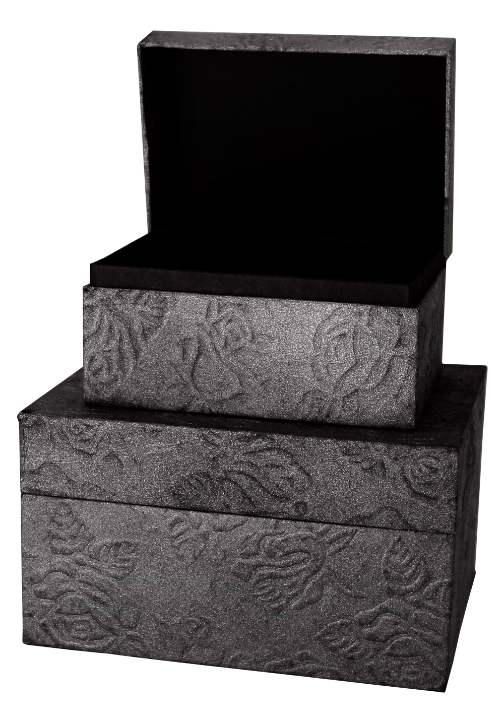 chest-embossed-metallic-black-group